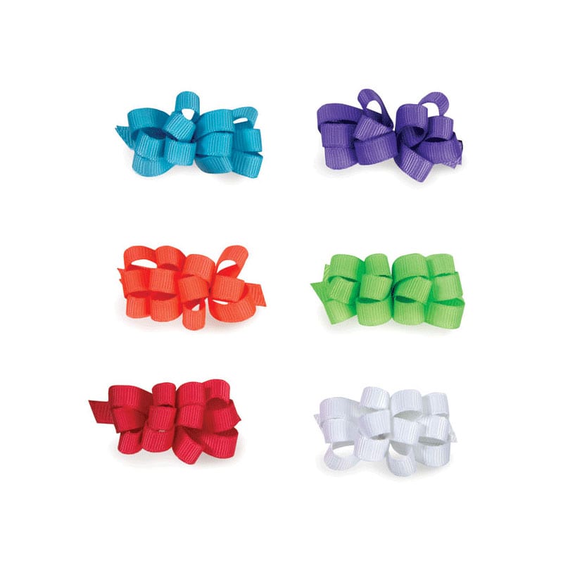Aria Grosgrain Barrettes - Pack of 6