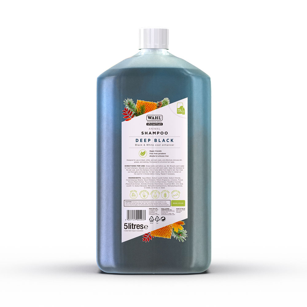 Wahl Deep Black Shampoo - 5 Ltr