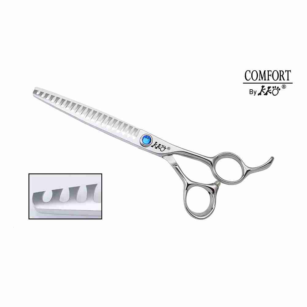 KKO Comfort Line Chunker/Blender Scissor - 7" (20 Tooth)