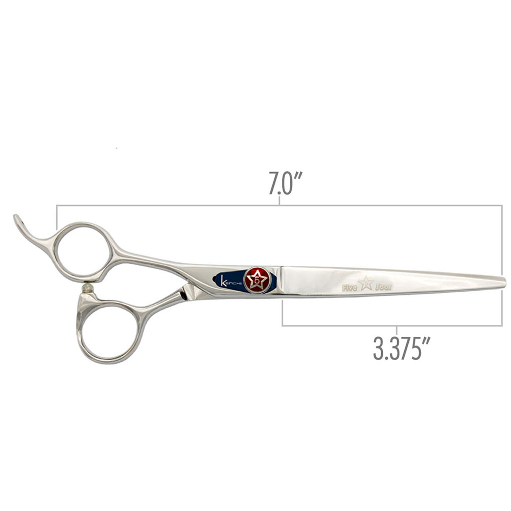Kenchii Five Star Straight Scissor Range - Left