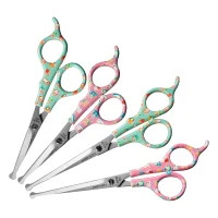 Kenchii Pets Happy Puppy & Happy Kitty Balltip Scissors
