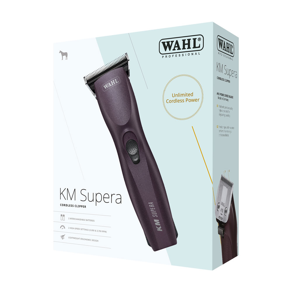 Wahl KM Supera Cordless Clipper With Wide Blade