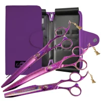 Kenchii Pink Poodleâ„¢ | 3-Piece Scissor Set